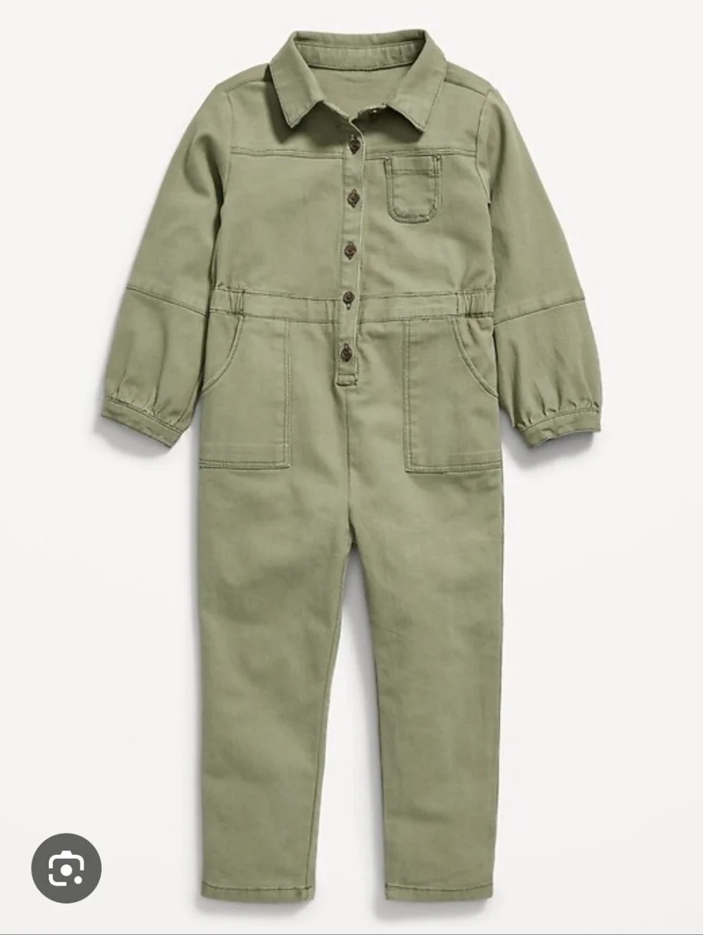 Old Navy Canvas Workwear One-Piece Toddler Girls Size 2T